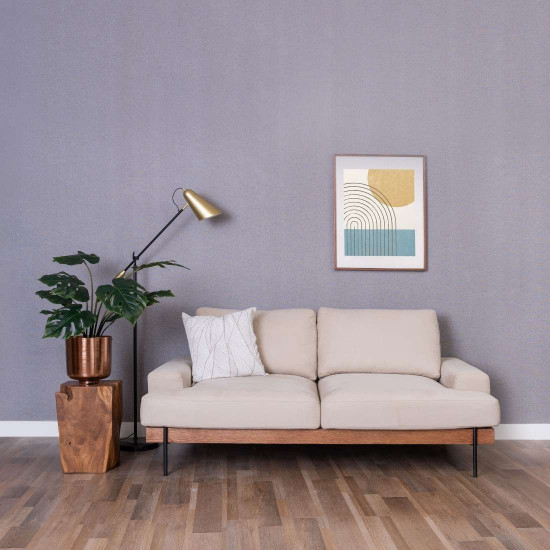 Nadine Frame Sofa, Walnut, L180-L238 [SALE]